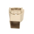 2" x 3.5" Angle Wizard Horizontal Porch Vinyl Railing Bracket Kit - (4pk) - LMT 1718NA - Almond