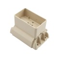 2" x 3.5" Angle Wizard Horizontal Porch Vinyl Railing Bracket Kit - (4pk) - LMT 1718NA - Almond