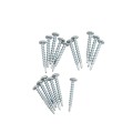 2" x 3.5" Angle Wizard Horizontal Porch Vinyl Railing Bracket Kit - (4pk) - LMT 1718NA - Almond