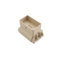 2" x 3.5" Angle Wizard Horizontal Porch Vinyl Railing Bracket Kit - (4pk) - LMT 1718NA - Almond