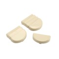 2" x 3.5" Angle Wizard Vertical Stair Vinyl Railing Bracket Kit - (4pk) - LMT 1720NA - Almond