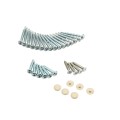 2" x 3.5" Angle Wizard Vertical Stair Vinyl Railing Bracket Kit - (4pk) - LMT 1720NA - Almond