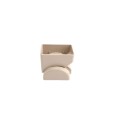 2" x 3.5" Angle Wizard Vertical Stair Vinyl Railing Bracket Kit - (4pk) - LMT 1720KK- Khaki