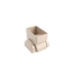 2" x 3.5" Angle Wizard Vertical Stair Vinyl Railing Bracket Kit - (4pk) - LMT 1720KK- Khaki