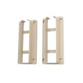 LMT 1 3/4" x 7" Rail Mount Bracket Kit For Vinyl Fence (Almond) - 1733-NA (GeneralUse)
