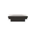 2 1/2" x 2 1/2" Sq. Ornamental Vinyl Post Cap - 1741B - Black 