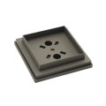 LMT 3" Sq. Ornamental Post Cap (Textured Bronze)
