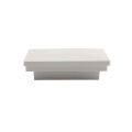 3" x 3" Ornamental Post Cap - Textured White
