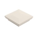 3" x 3" Ornamental Post Cap - Textured White