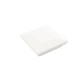 3 1/2" x 3 1/2" Sq. Ornamental Vinyl Post Cap - 1743W - White