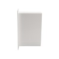 2" x 7" x 5" Privacy Panel Gate Socket (White) (Default)