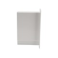 2" x 7" x 5" Privacy Panel Gate Socket (White) (Default)