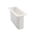 2" x 7" x 5" Privacy Panel Gate Socket (White) (Default)