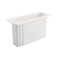 2" x 7" x 5" Privacy Panel Gate Socket (White) (Default)