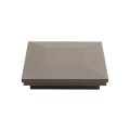 LMT 4" Sq. Ornamental Post Cap (Textured Bronze) (Default)