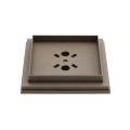 LMT 4" Sq. Ornamental Post Cap (Textured Bronze) (Default)