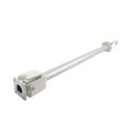 LMT 4" x 48" Schedule 40 Galvanized Steel Rook Fence Post Mount w/ Rooks & Hardware - LMT 1783 (Default)