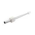 LMT 4" x 48" Schedule 40 Galvanized Steel Rook Fence Post Mount w/ Rooks & Hardware - LMT 1783 (Default)
