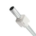 LMT 4" x 48" Schedule 40 Galvanized Steel Rook Fence Post Mount w/ Rooks & Hardware - LMT 1783 (Default)