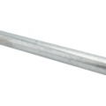 LMT 5" x 48" Schedule 40 Galvanized Steel Rook Fence Post Mount w/ Rooks & Hardware - LMT 1784