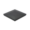 4 1/4" x 4 1/4" Sq. Ornamental Vinyl Post Cap - 1790BLK - Black 