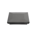 4 1/2" x 4 1/2" Sq. Ornamental Vinyl Post Cap - 1791BLK - Black