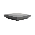 4 1/2" x 4 1/2" Sq. Ornamental Vinyl Post Cap - 1791BLK - Black