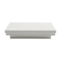 4 1/2" x 4 1/2" Sq. Ornamental Vinyl Post Cap - 1791W - White (PostCaps)
