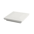 5" x 5" Sq. Ornamental Vinyl Post Cap - 1798W - White