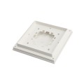5" x 5" Sq. Ornamental Vinyl Post Cap - 1798W - White