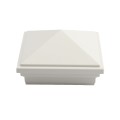 4 1/2" x 4 1/2" Sq. Trex® Classic White Pyramid Top New England Vinyl Post Cap For Trex® Posts - LMT-1815