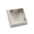 4 1/2" x 4 1/2" Sq. Trex® Classic White Pyramid Top New England Vinyl Post Cap For Trex® Posts - LMT-1815