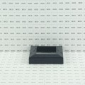 3" Square Post Skirt - Aluminum (Black)