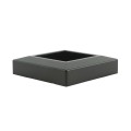 3" Square Post Skirt - Aluminum (Black)