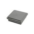 LMT 3 5/8" x 3 5/8" Sq. Suffield Vinyl Post Cap (For 4" x 4" Wood Post) Antique Gray - 1904AGR