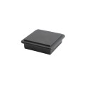 LMT 3 5/8" x 3 5/8" Sq. Suffield Vinyl Post Cap (For 4" x 4" Wood Post) Black Matte