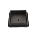LMT 3 5/8" x 3 5/8" Sq. Suffield Vinyl Post Cap (For 4" x 4" Wood Post) Black Matte