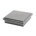 LMT 4 1/2" x 4 1/2" Sq. Suffield Vinyl Post Cap (For 5" x 5" Wood Post) Antique Gray - 1905AGR (PostCaps)