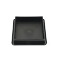 LMT 4 1/2" x 4 1/2" Sq. Suffield Vinyl Post Cap (For 5" x 5" Wood Post) Hammertone Black - 1905HB