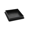 LMT 5 5/8" x 5 5/8" Sq. Suffield Vinyl Post Cap (For 6" x 6" Wood Post) Black Matte - 1906BLKMATTE (PostCaps)