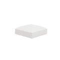 2 1/2" x 2 1/2" Sq. Vinyl Post Cap For Aluminum Post (White) - 1907W