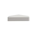 LMT 2 1/4" x 3 1/2" External Vinyl End Cap for Vinyl Fence Posts (White) - 1928-WHITE (EndCaps)