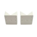 LMT 1937-WHITE 45° Bracket Rail Adapter (White)