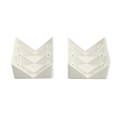 LMT 1937-WHITE 45° Bracket Rail Adapter (White)