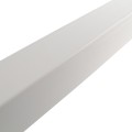 6" x 6" x 120" White Vinyl Porch Post Wrap for Wood Posts (Adjustable 5.7" to 6") - LMT 3029 (NewelPorchPosts)