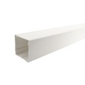 6" x 6" x 120" White Vinyl Porch Post Wrap for Wood Posts (Adjustable 5.7" to 6") - LMT 3029 (NewelPorchPosts)