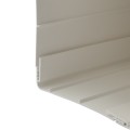 6" x 6" x 120" White Vinyl Porch Post Wrap for Wood Posts (Adjustable 5.7" to 6") - LMT 3029 (NewelPorchPosts)