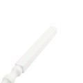 LMT 1 1/4" Sq x 38" Colonial Baluster Thermoformed Vinyl Spindle For Vinyl Railing (White) - 3140W-38.0