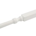 LMT 1 1/2" Sq Customizable Length Colonial Baluster Thermoformed Vinyl Spindle For Vinyl Railing (White) - 3150-CUSTOM-SPINDLE