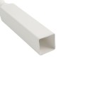 LMT 1 1/2" Sq Customizable Length Colonial Baluster Thermoformed Vinyl Spindle For Vinyl Railing (White) - 3150-CUSTOM-SPINDLE